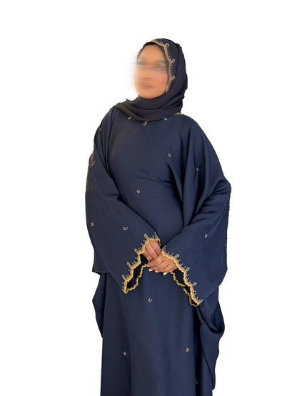 Ayra Abaya – Elegant Modest Wear in Brown, Navy & Maroon
